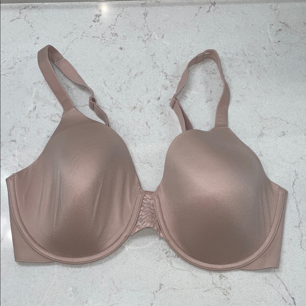 Bali underwire with lace tan bra - BALI 3468